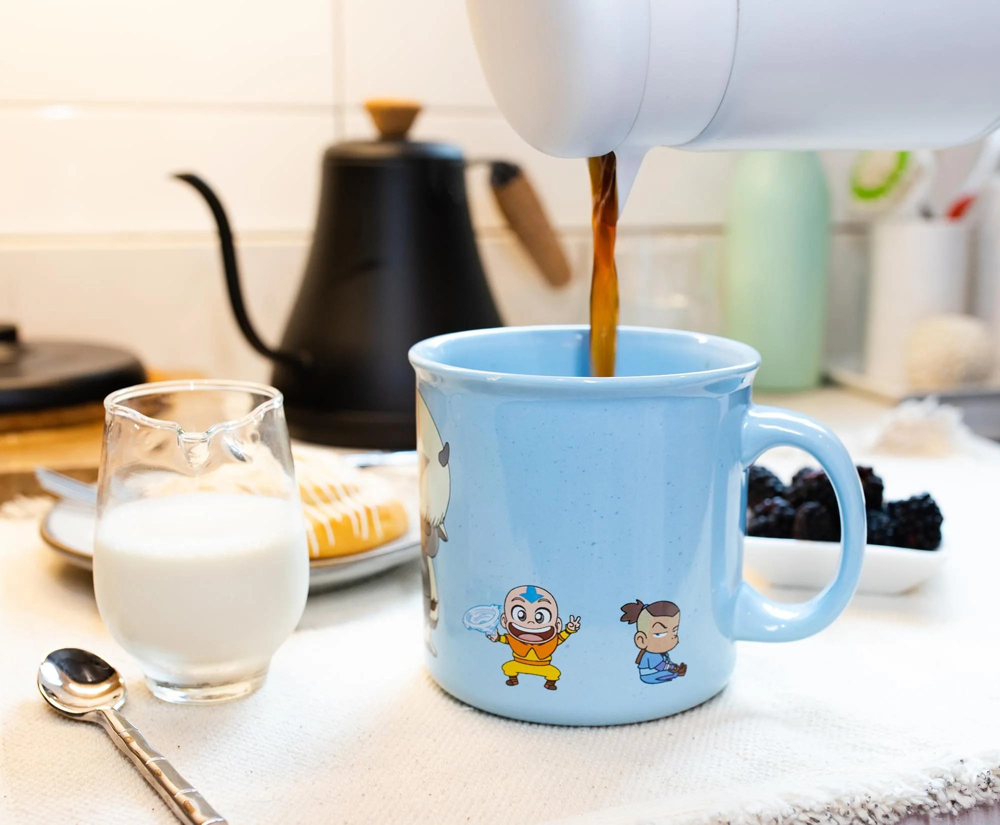 Avatar: The Last Airbender Chibi Character Ceramic Camper Mug | Holds 20 Ounces - Image 3