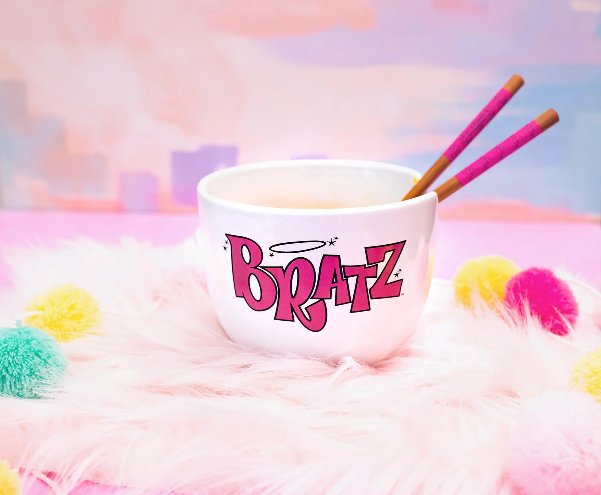 Bratz 20-Ounce Ceramic Ramen Bowl and Chopstick Set - Image 8