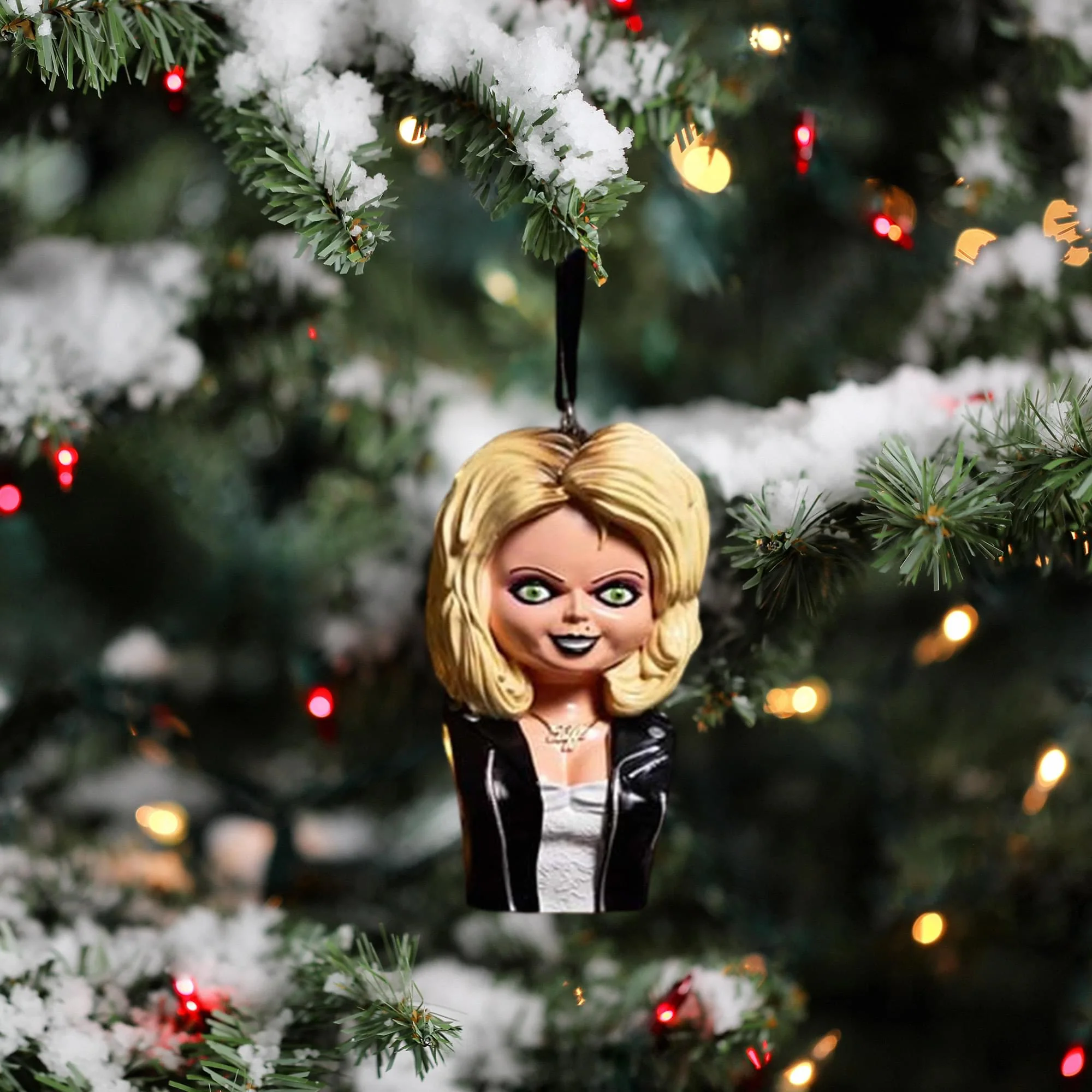 Childs Play Bride of Chucky Holiday Horrors Ornament | Tiffany Bust - Image 3