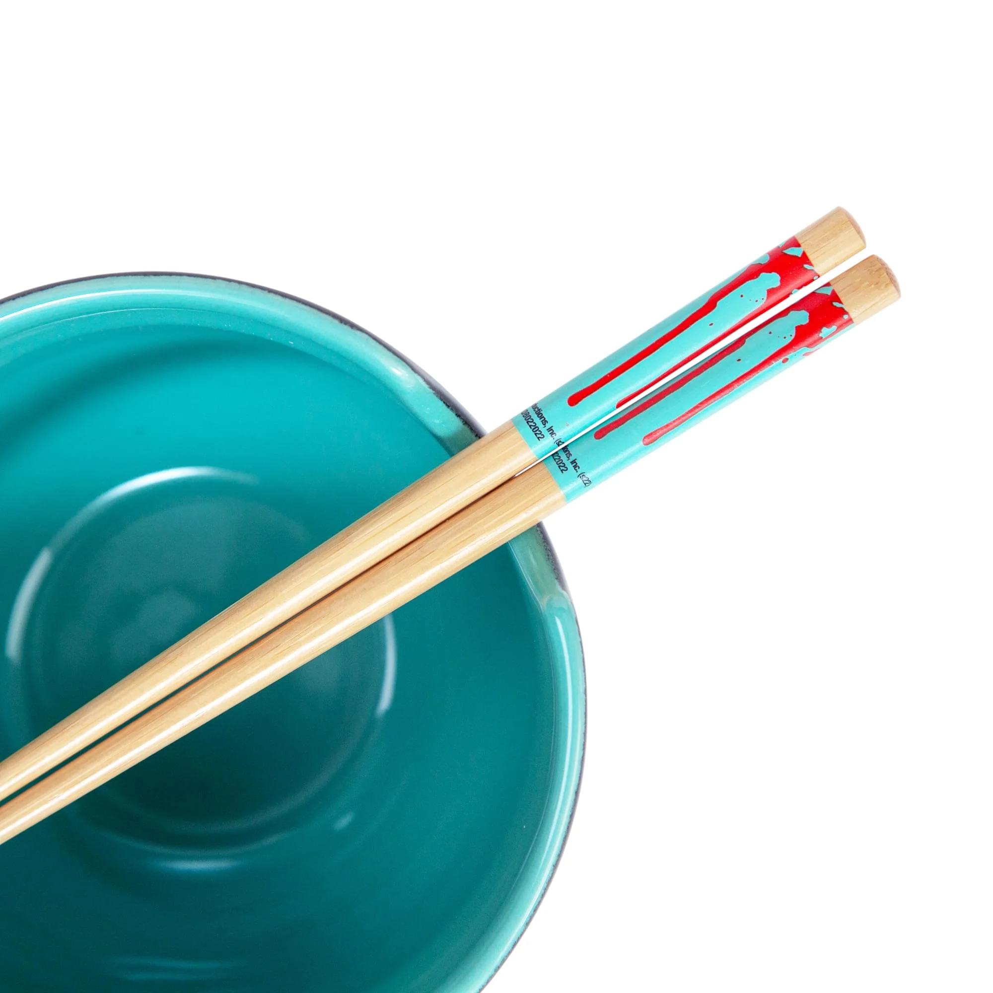 Friday The 13th Jason Voorhees 20-Ounce Ramen Bowl and Chopstick Set - Image 3