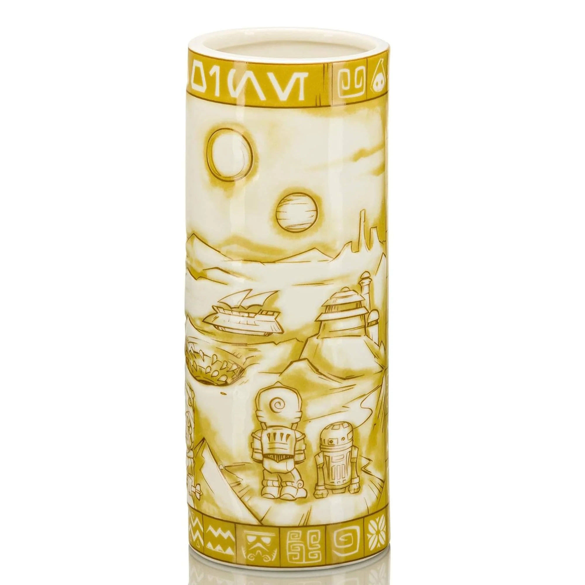 Geeki Tiki Star Wars Tatooine Scenic 24 Ounce Ceramic Tiki Mug - Image 3