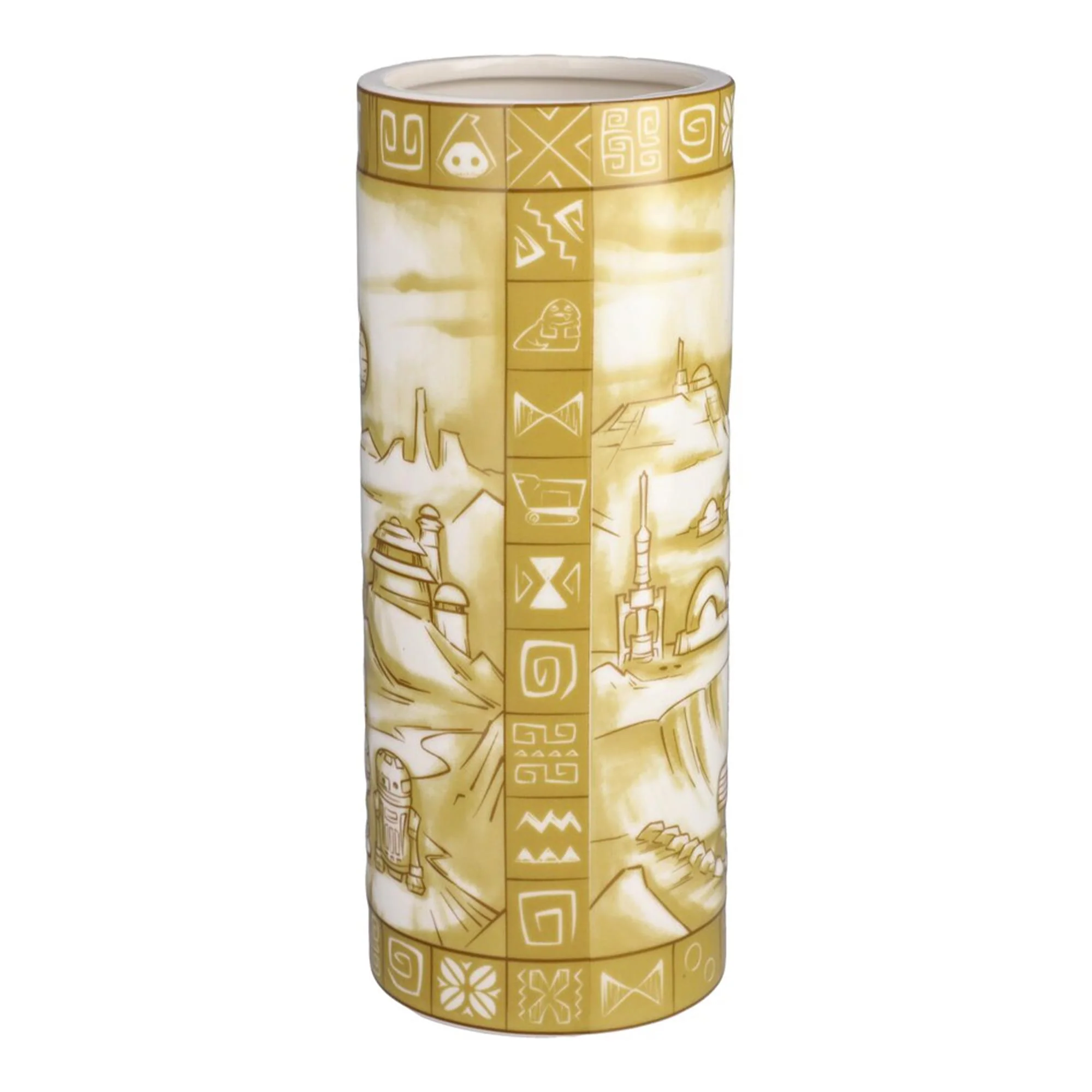 Geeki Tiki Star Wars Tatooine Scenic 24 Ounce Ceramic Tiki Mug - Image 4