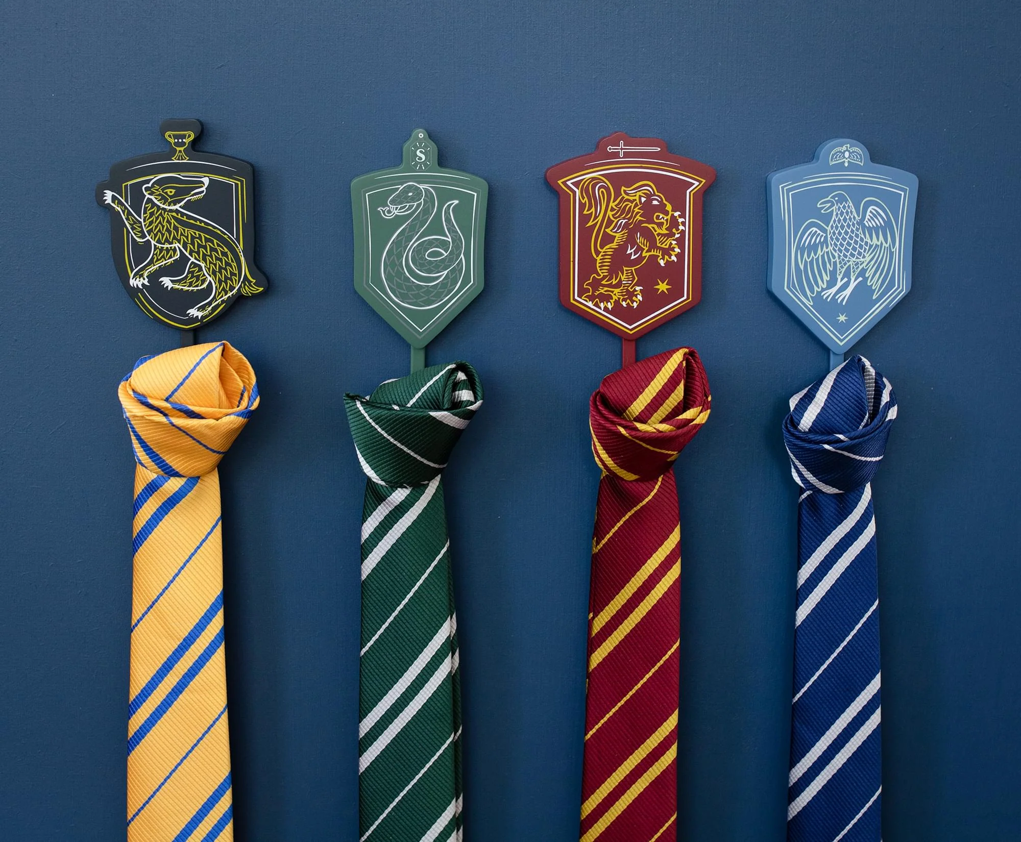 Harry Potter Hogwarts Houses Wall Hooks Storage Rack | Set of 4 - Image 4