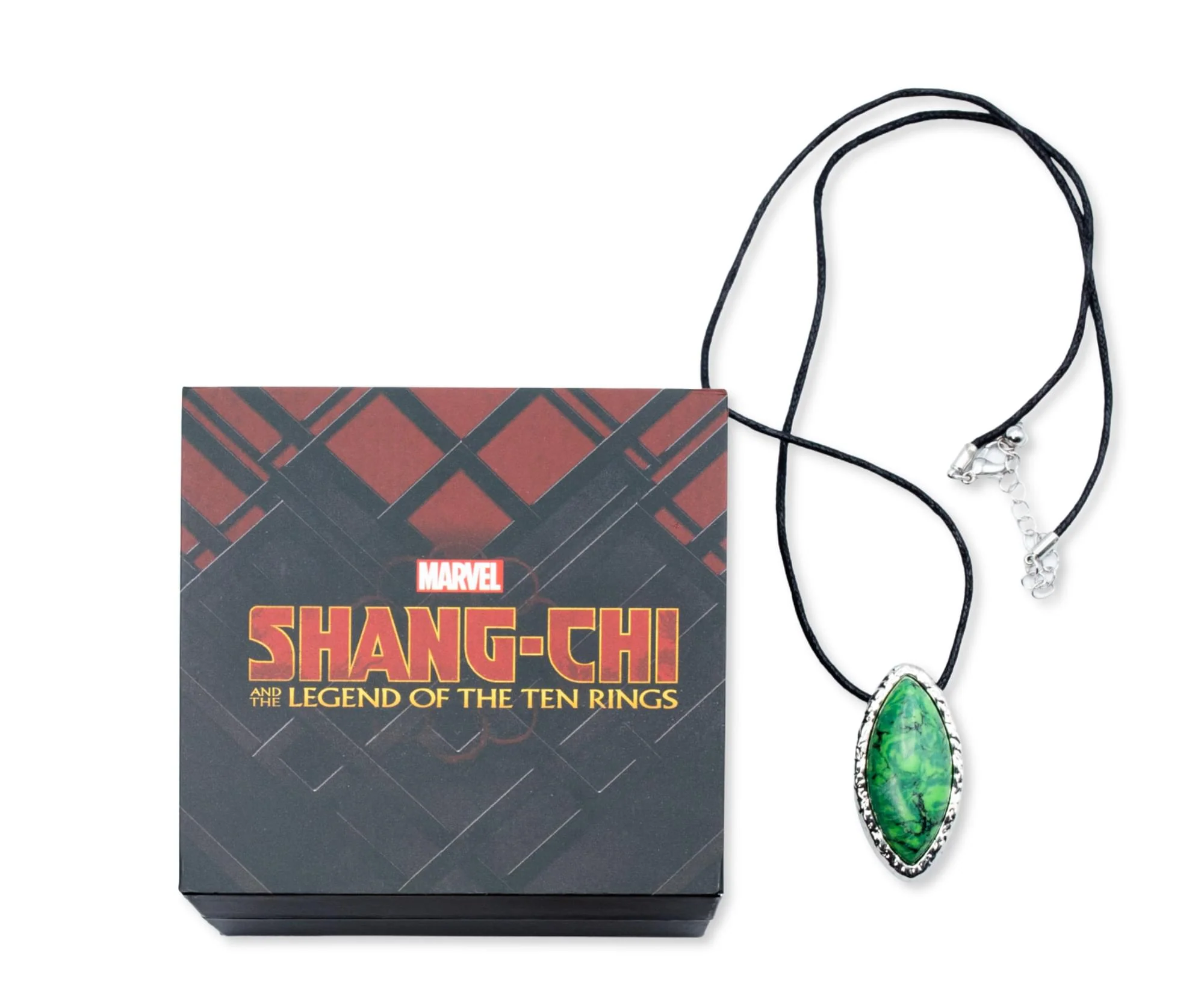 Marvel Studios Shang-Chi and the Legend of the Ten Rings Green Pendant Necklace - Image 3