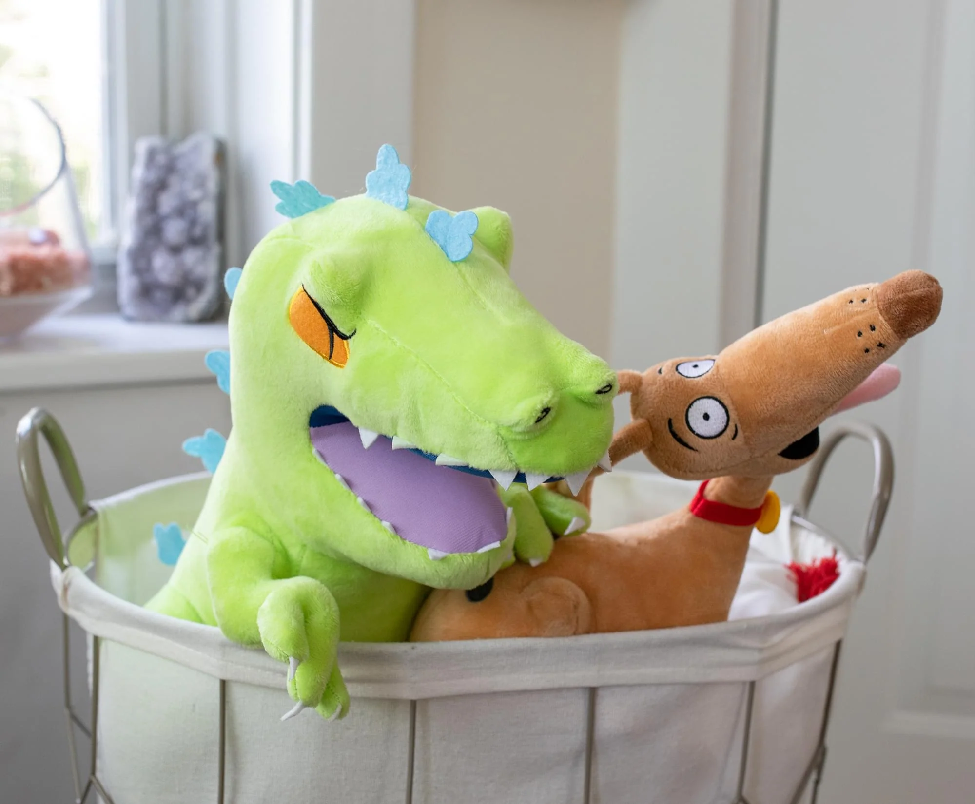 Nickelodeon Rugrats 15-Inch Character Plush Toy | Reptar - Image 6