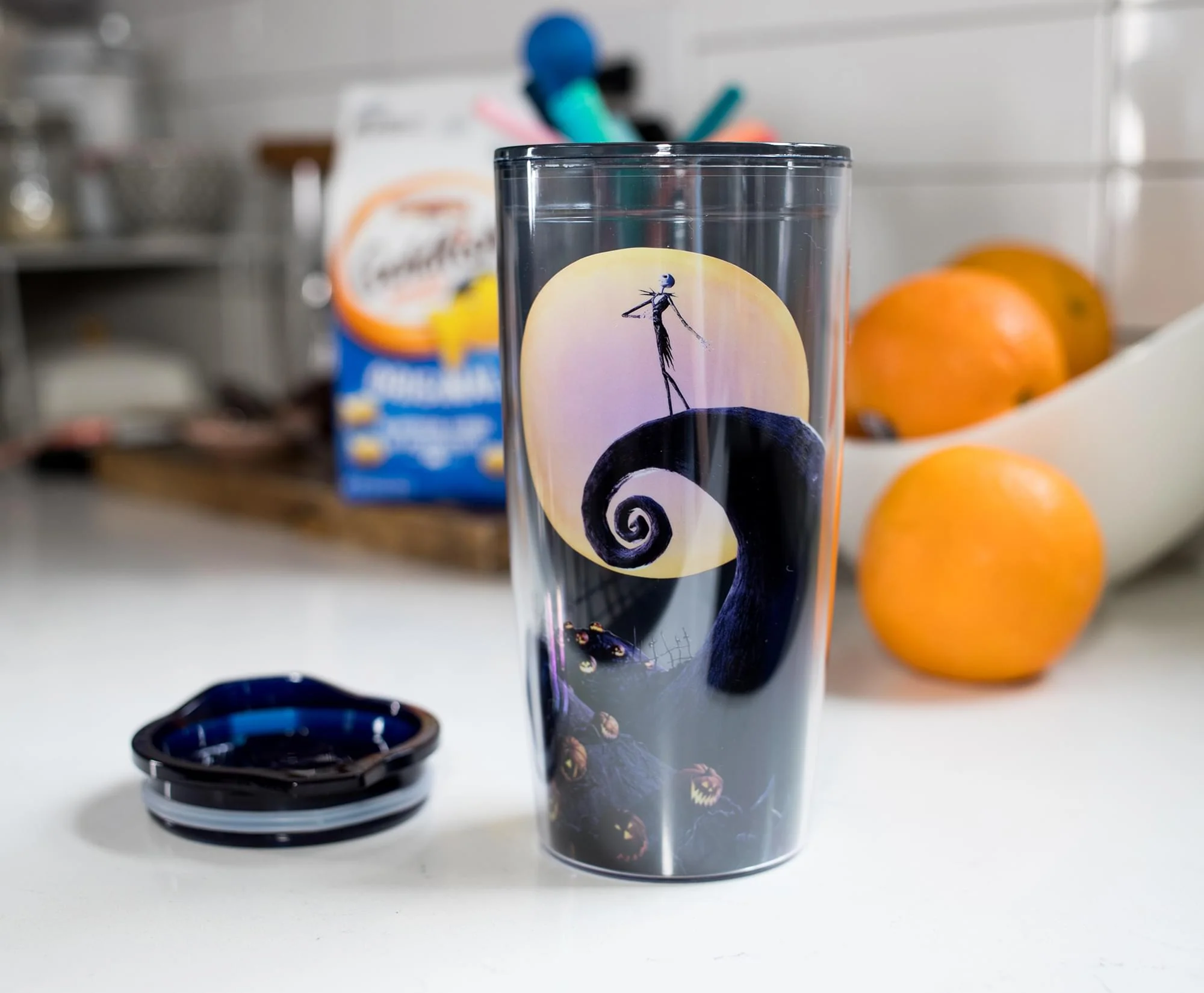 Disney Nightmare Before Christmas Jack Spiral Hill Travel Tumbler | 20 Ounces - Image 5