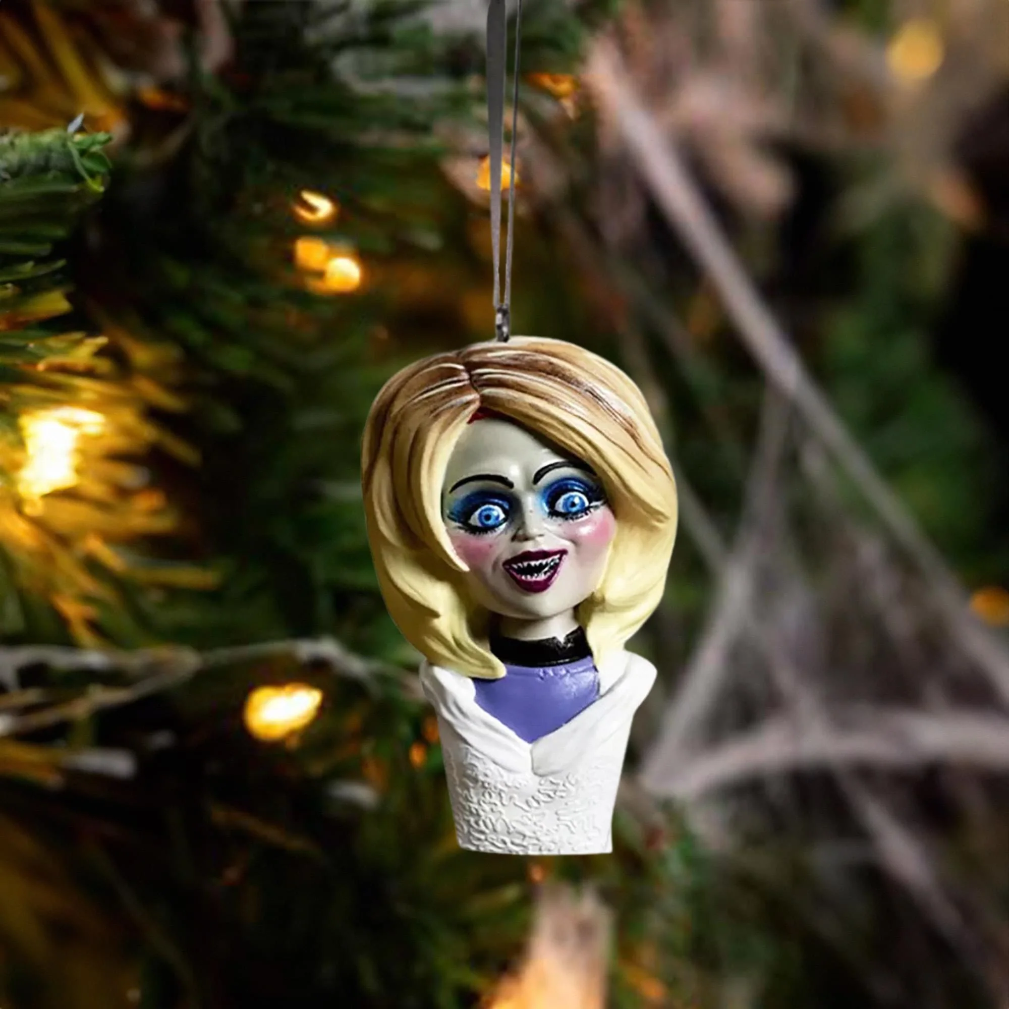 Seed of Chucky Holiday Horrors Ornament | Glenda Bust - Image 3