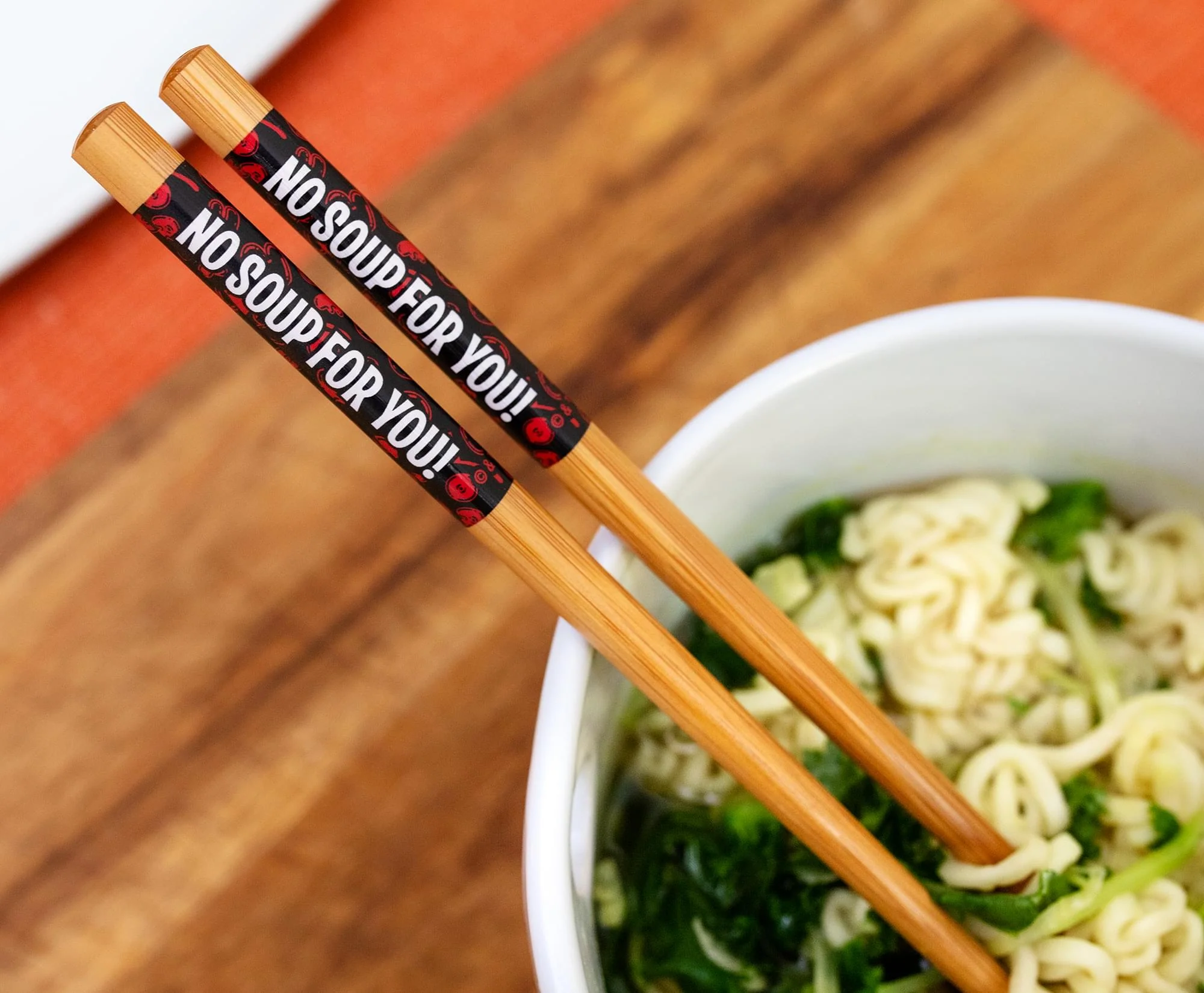 Seinfeld "No Soup For You" 20-Ounce Ramen Bowl and Chopstick Set - Image 4