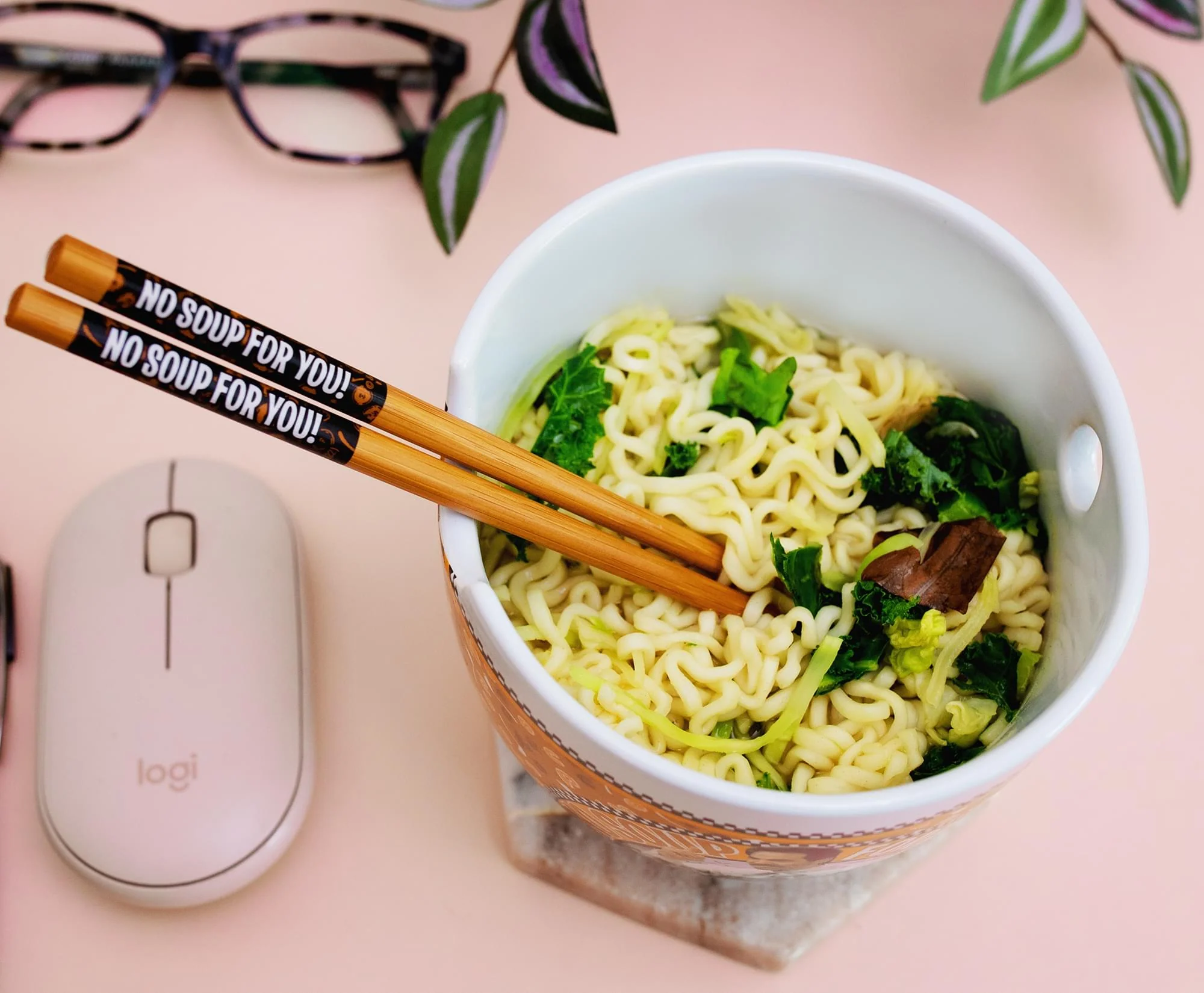 Seinfeld "No Soup For You" 20-Ounce Ramen Bowl and Chopstick Set - Image 6