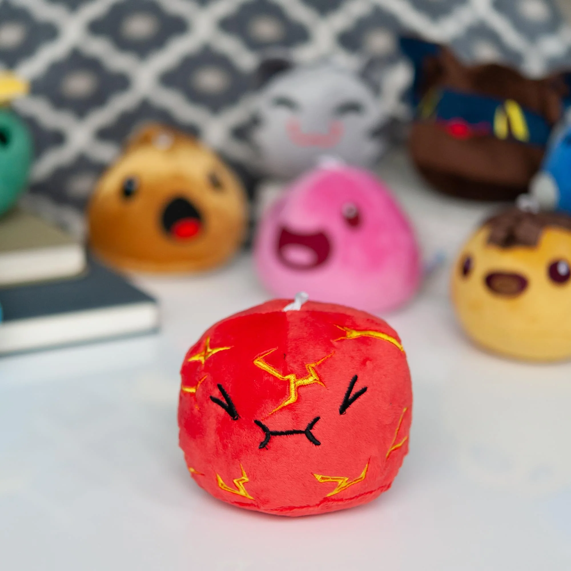 Slime Rancher Plush Toy Bean Bag Plushie | Boom Slime, by Imaginary People - Image 6
