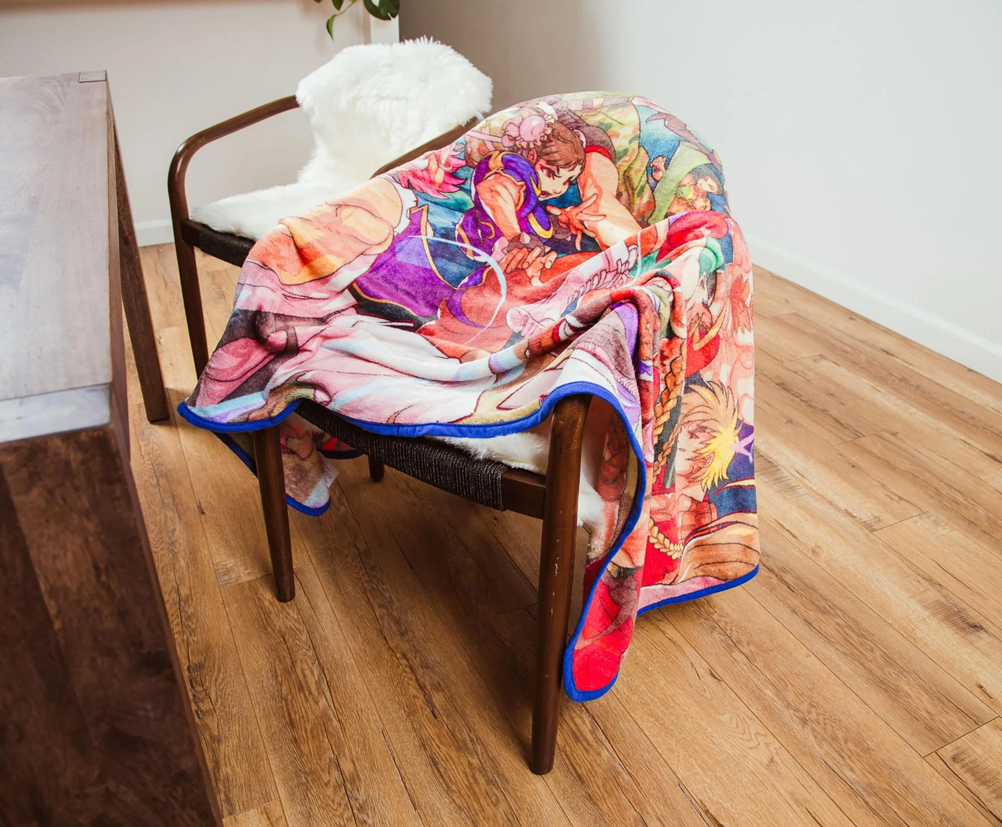 Street Fighter Fleece Throw Blanket | 45 x 60 Inches - Image 6
