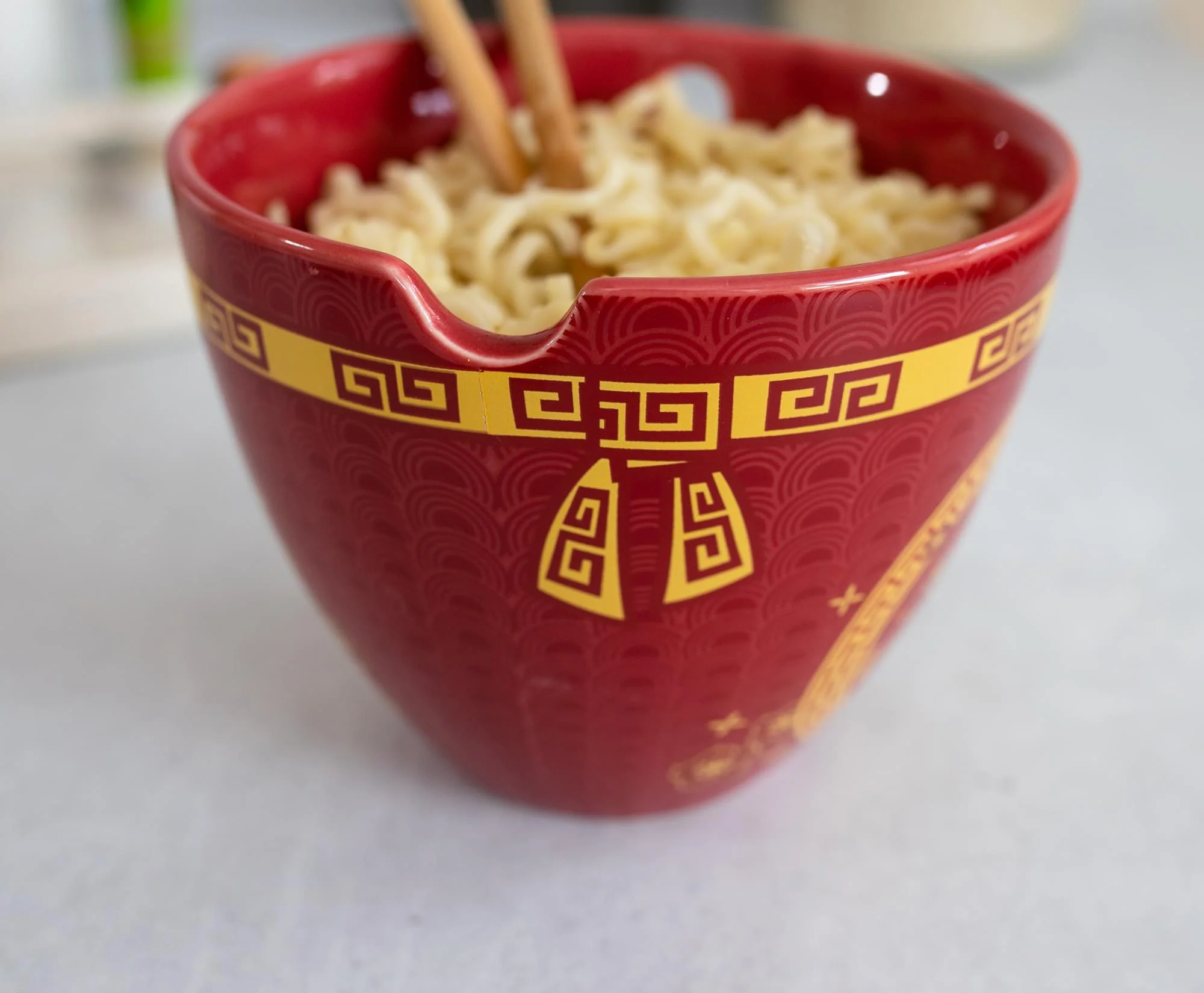 Year Of The Dragon Chinese Zodiac 16-Ounce Ramen Bowl and Chopstick Set - Image 3