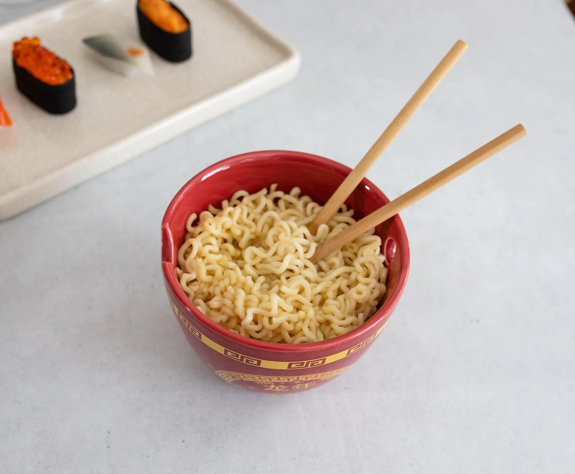 Year Of The Dragon Chinese Zodiac 16-Ounce Ramen Bowl and Chopstick Set - Image 5