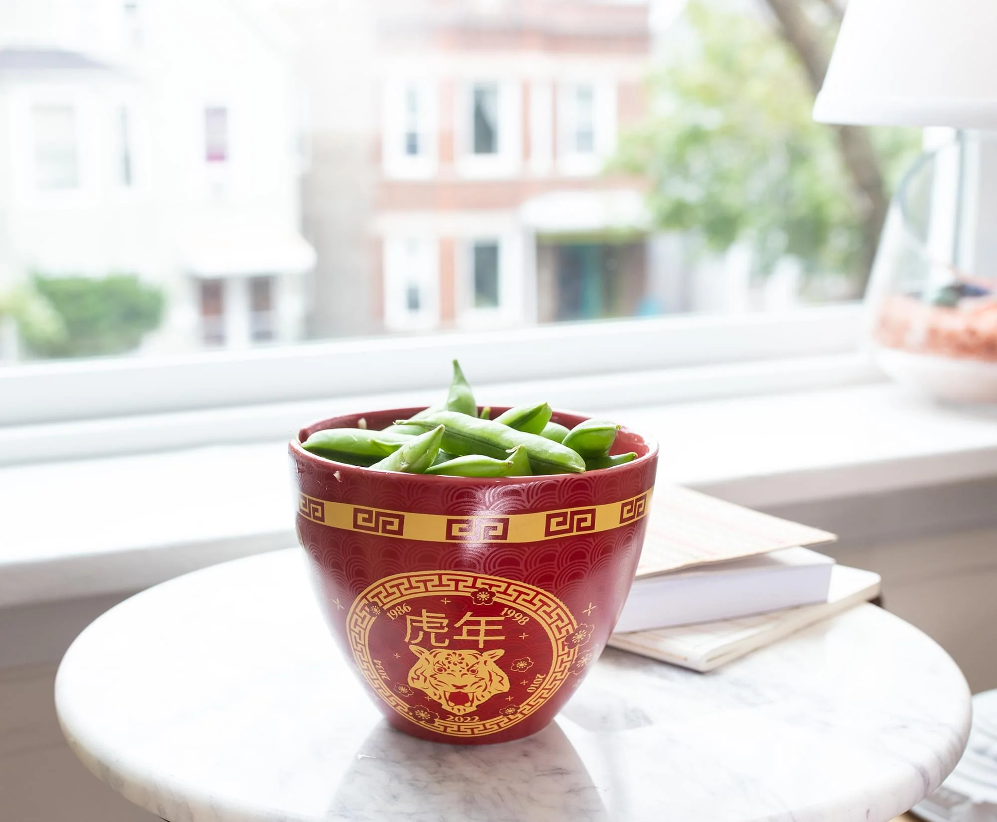Year Of The Tiger Chinese Zodiac 16-Ounce Ramen Bowl and Chopstick Set - Image 5